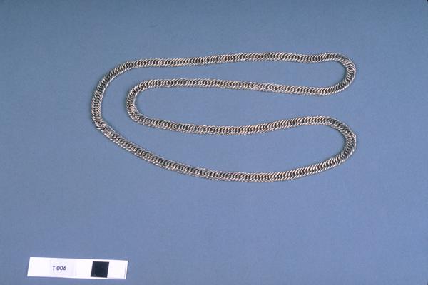 Silver neck-chain