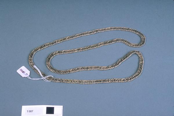 Silver neck-chain