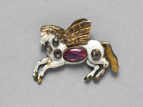 Pegasus Brooch
