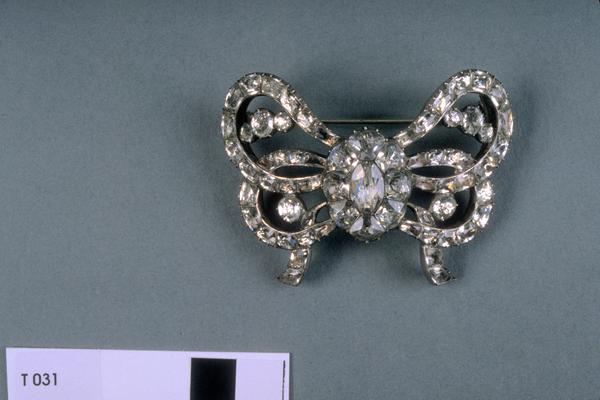 Silver brooch